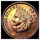 1884 RD Indian Head Cent CHOICE BU