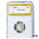 1898-S Barber Dime PGA MS63