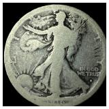 1916-S Silver Walking Liberty Half Dollar  NICELY