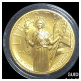 2015 US Mint 1oz Gold $100 American Liberty w/ Box