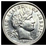 1911 Barber Dime UNCIRCULATED