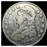 1832 Capped Bust Half Dollar NEARLY UNCIRCULATED