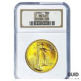 1907 $20 Gold Double Eagle NGC