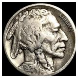 1921-S Nickel Five Cents (Buffalo) NEARLY UNCIRCUL