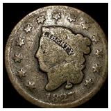1827 Large Cent NICELY CIRCULATED