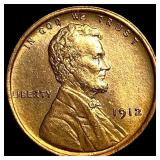1912 RD Lincoln Wheat Cent UNCIRCULATED