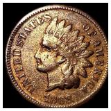 1868 RD Indian Head Cent NEARLY UNCIRCULATED