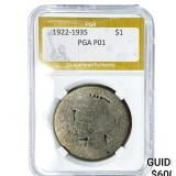 1922-1935 Silver Peace Dollar PGA P01