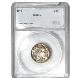 1916 Buffalo Nickel SEGS MS66+