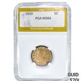 1910 Liberty Victory Nickel PGA MS64