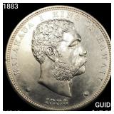 1883 Kingdom of Hawaii Dollar UNCIRCULATED