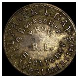 1863 Frank L. Gay Civil War Token ABOUT  UNCIRCUL