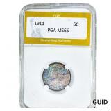 1911 Liberty Victory Nickel PGA MS65