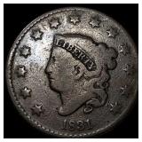 1831 Coronet Head Large Cent LIGHTLY  CIRCULATED