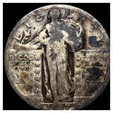 1927-S Silver Standing Liberty Quarter ABOUT  UNC