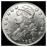 1830 Capped Bust Half Dollar CHOICE AU