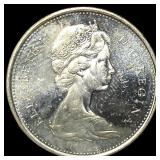 1965 Canada Silver 25 Cents GEM PROOF