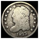 1833 Capped Bust Half Dime NICELY CIRCULATED