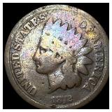 1872 Indian Head Cent NICELY CIRCULATED
