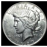 1927-S Silver Peace Dollar CLOSELY  UNCIRCULATED