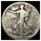 1921-S Walking Liberty Half Dollar NICELY  CIRCUL