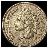 1859 Indian Head Cent CHOICE AU