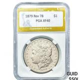 1879 Rev 78 Morgan Silver Dollar PGA XF40