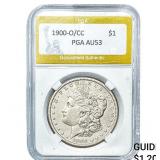 1900-O/CC Morgan Silver Dollar PGA AU53