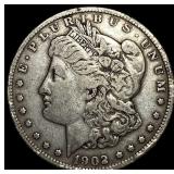 1902-S Silver Morgan Dollar NEARLY  UNCIRCULATED