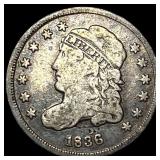 1836 Capped Bust Half Dime ABOUT UNCIRCULATED