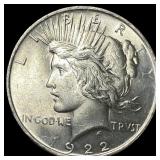 1922 Silver Peace Dollar UNCIRCULATED