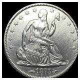 1873 Arrows Seated Liberty Silver Half Dollar  CL