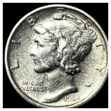 1924-D Silver Mercury Dime CLOSELY  UNCIRCULATED