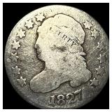 1827 Capped Bust Dime NICELY CIRCULATED