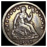 1851 Silver Half Dime NEARLY UNCIRCULATED