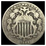1882 Shield Nickel NICELY CIRCULATED