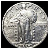1927 Standing Liberty Quarter CHOICE AU