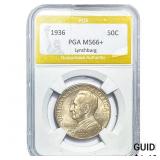 1936 Lynchburg Half Dollar PGA MS66+