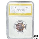 1937 Morgan Silver Cent PGA MS64