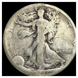 1921-S Silver Walking Liberty Half Dollar  NICELY