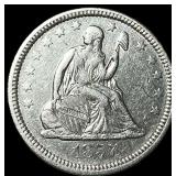 1857 Seated Liberty Quarter CLOSELY  UNCIRCULATED
