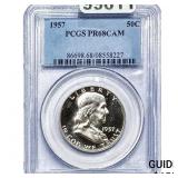 1957 Franklin Half Dollar PCGS PR68 CAM