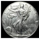 2001 Silver American Eagle $1 CHOICE BU