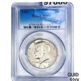 1966 Kennedy Half Dollar PCGS MS66