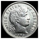 1905-S Silver Barber Dime UNCIRCULATED