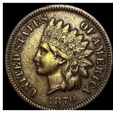 1870 Indian Head Cent CLOSELY UNCIRCULATED