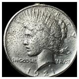 1921 Silver Peace HR Dollar HIGH GRADE