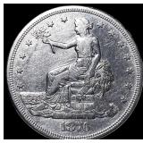 1876-S Silver Trade Dollar CLOSELY  UNCIRCULATED