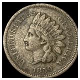 1859 Indian Head Cent CLOSELY UNCIRCULATED