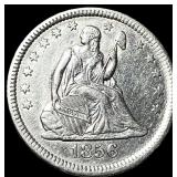 1856 Seated Liberty Quarter CLOSELY  UNCIRCULATED